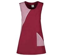 Siry Work Grembiule,Copriabito Donna Art. FRESIA 35% Cotone 65% Poliestere Taglia Unica MADE IN ITALY Ideale per Maestra, Alimentari, Parrucchiera, Estetista, Impresa di pulizie (BORDO'-F20)