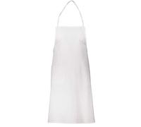 Siry Work Grembiule da Cucina Donna Uomo Cuoco Unisex, Grembiule da Forno Bistrot Ristorante Caffetteria Art. PETTORINA 100% Cotone Bianco MADE IN ITALY (Bianco - Pz. 2)