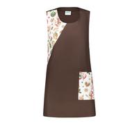 Siry Work Grembiule Donna Art. FRESIA 35% Cotone 65% Poliestere Taglia Unica MADE IN ITALY Ideale per Maestra, Alimentari, Parrucchiera, Estetista, Impresa di pulizie (MORO - N33)