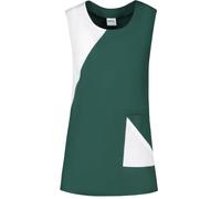 Siry Work Grembiule Donna Art. FRESIA 35% Cotone 65% Poliestere Taglia Unica MADE IN ITALY Ideale per Maestra, Alimentari, Parrucchiera, Estetista, Impresa di pulizie (VERDE BIANCO-F45)