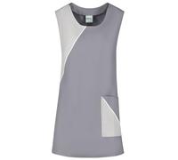Siry Work Grembiule Donna Art. FRESIA 35% Cotone 65% Poliestere Taglia Unica MADE IN ITALY Ideale per Maestra, Alimentari, Parrucchiera, Estetista, Impresa di pulizie (GRIGIO-F50)