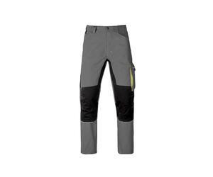 Siry Work Kapriol Pantaloni Trousers da Lavoro Kavir in Robusto Tessuto Misto Cotone Leggero e Resistente Tasche Cargo, Porta Metro, Porta Penna, Porta Ginocchiere, vestibilità Slim (GRIGIO-3XL)