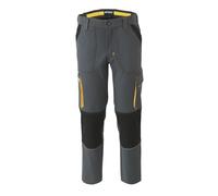 Siry Work Rossini Trading Pantalone UltraFlex cod. A00228 Elasticizzato - Pantaloni da Lavoro Uomo Resistenti e Comodi per Artigiani, Officina, Edilizia e Industria (3XL, Grigio)