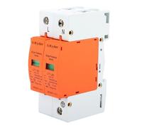 SiRyder Scaricatore di Sovratensione 220V,Dispositivo di Protezione Contro le Sovratensioni 2P Scaricatore di Sovratensione Montaggio su Guida DIN 35 mm 420VAC 20kA