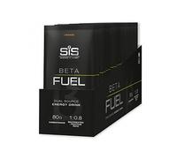SIS Beta Fuel 80 Bevanda Energetica in Polvere Gusto Arancia, 15 bustine da 82gr