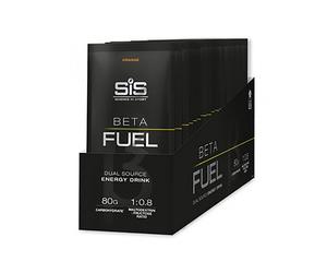 SIS Beta Fuel 80 Bevanda Energetica in Polvere Gusto Arancia, 15 bustine da 82gr
