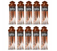 SIS GO Energy + Caffeine Gel energetico con caffeina, doppio espresso, 10 pezzi