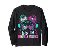 Sis I'm Double Digits 10° Compleanno Regali Maglia a Manica