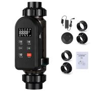 Sis-tema Di Clorazione Salina Intelligente per Piscine con Pannello Digitale - Generatore Cloro Salino Elettrolitico Wi-Fi Piscine,withoutAPPcontrol-50g/h(40K~60K)