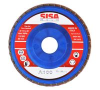 Sisa Mole DISCO LAMELLARE AL CORINDONE Ø mm. 115 - foro 22 grana 120 25.00 pz