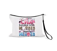 Sisadodo Borsa regalo per infermieri, donne e uomini, CNA, per infermieri, infermieri, infermieri, eroi e pillole, con cinturino anti perdita