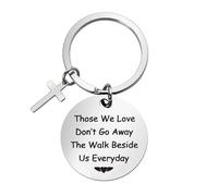 Sisadodo Regalo commemorativo per la perdita di una persona cara regalo per lutto per la perdita di mamma, papà, bambino, simpatia regalo per amici, Quelli che amiamo non lo fanno, S