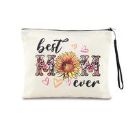 Sisadodo Regalo per la festa della mamma per mamma mamma pratica borsa organizer da viaggio per mamme madri custodia per trucchi per mamma, mamma, regalo di compleanno per la sua migliore mamma di