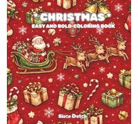 Sisco Dutch Christmas: Easy & Bold Holiday Coloring Book