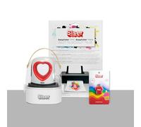 Siser Baby Press Pacchetto Print&Cut - Include Pressa a Caldo Mini, EasyColor DTV Termovinile Stampabile, Accessori per Applicazione e Trasferimento