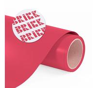 Siser Brick 600 vinile a trasferimento termico, rotolo da 30 cm x 0,9 m (rosso - esagonale #8A2A2B) - compatibile con Siser Romeo/Juliet e altre taglierine professionali o artigianali - 3D HTV -