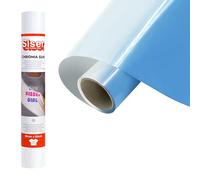 Siser Chroma Sun 30 x 50cm, Vinile Termoadesivo con variazione cromatica attivata dai raggi UV | Bianco <-> Blu | Per tutte le macchine da taglio Per Personalizzare i Tessuti e Abbigliamento