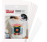 Siser Easy Color DTV pack 5+5, Vinile Termotrasferibile Termoadesivo Stampabile