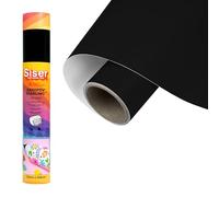Siser EasyPSV Starling - Vinile Adesivo Permanente Black Matt 150 x 30 cm, Per Personalizzare Oggetti e superfici rigide, Compatibile Con Plotter Da Taglio, Resiste in lavastoviglie
