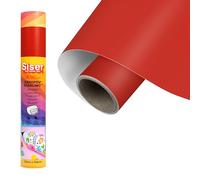 Siser EasyPSV Starling - Vinile Adesivo Permanente Ketchup Red 150 x 30 cm, Per Personalizzare Oggetti e superfici rigide, Compatibile Con Plotter Da Taglio, Lavabile in Lavastoviglie