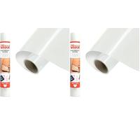 Siser® EasyWeed® Extra Bianco, 30cm x 0,5mt, vinile termotrasferibile per personalizzare nylon, pelle, tessuti trattati (Confezione da 2)