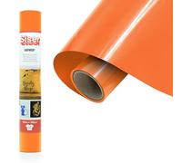 Siser® EasyWeed® Fluo arancio, 30cm x 1mt, vinile termotrasferibile termoadesivo per personalizzare i tessuti, hobby creativi, certificato VeganOk e Oeko-Tex standard 100 classe I.
