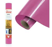 Siser® EasyWeed® Fucsia, 30cm x 1mt, vinile termotrasferibile termoadesivo per personalizzare i tessuti, hobby creativi, certificato VeganOk e Oeko-Tex standard 100 classe I.