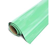 Siser Easyweed Heat Transfer vinyl Htv elasticizzato per magliette 30,5 cm da 15 metri rotolo + sarchiatore Sweet Mint Green