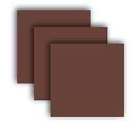 SISER EasyWeed HTV in vinile a trasferimento termico per magliette, 30 x 30 cm, 3 fogli pretagliati (Moka)