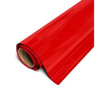 Siser EasyWeed HTV - Rotolo in vinile termoadesivo, colore: Rosso opaco