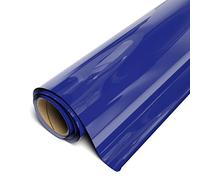 Siser EasyWeed - Rotolo elasticizzato HTV 25,5 x 8,5 cm, in vinile termotrasferito (blu marino)