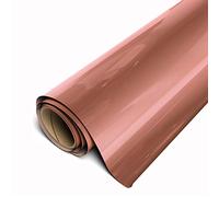 Siser EasyWeed - Rotolo elastico HTV 15 x 15 m, in vinile termoadesivo (oro rosa)