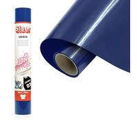 Siser EcoStretch Blue Royal, 30cm x 0,5mt, vinile termotrasferibile termoadesivo per la personalizzazione di capi d’abbigliamento e indumenti sportivi, materiale per hobby creativi