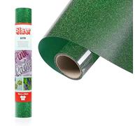 Siser® Glitter Grass, 30cm x 0,5mt, Vinile Termotrasferibile Termoadesivo Glitterato per la Personalizzazione dei Tessuti, Abbigliamento e Accessori, Hobby Creativi, Facile da Tagliare