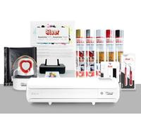 Siser Juliet® Pacchetto Pro - Plotter da Taglio con Pressa a Caldo Mini, Termovinile EasyWeed & EasyColor, Accessori Completi per Applicazione e Trasferimento