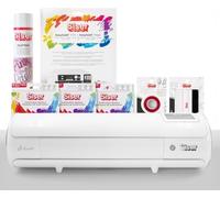 Siser Juliet® Pacchetto Subli - Plotter da Taglio Professionale, Termovinile EasySubli®, Pennarelli Sublimatici, Vinile Glitter, Nastro Termico, Accessori Inclusi