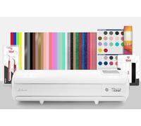 Siser Juliet® Pacchetto Vinile - Plotter da Taglio ad Alta Definizione con Vinile Autoadesivo, Spatolina e Accessori - Ideale per Carta, Etichette, Decorazioni e Crafting