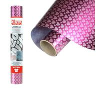Siser LaserLux Love Pop Termovinile 30 x 50 cm - Vinile Termoadesivo con Pattern Laser Preincisi | Pronto al Trasferimento su Tessuti, T-Shirt e Abbigliamento | Per Plotter da Taglio