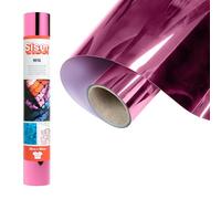 Siser® Metal Pink Rosa, 30cm x 0,5mt, Vinile Termotrasferibile Termoadesivo Metallizzato per la Personalizzazione dei Tessuti, Abbigliamento e Accessori, Hobby creativi, Facile da Tagliare