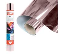 Siser® Metal Rose Gold, 30cm x 0,5mt, Vinile Termotrasferibile Termoadesivo Metallizzato per la Personalizzazione dei Tessuti, Abbigliamento e Accessori, Hobby creativi, Facile da Tagliare