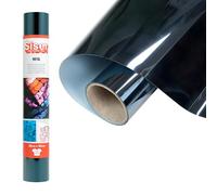 Siser® Metal Silver Blue, 30cm x 0,5mt, Vinile Termotrasferibile Termoadesivo Metallizzato per la Personalizzazione dei Tessuti, Abbigliamento e Accessori, Hobby creativi, Facile da Tagliare