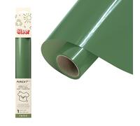 Siser Pure HT - Vinile Termotrasferibile Compostabile Moss Green 50 x 30 cm, Termovinile Compatibile con Plotter Da Taglio