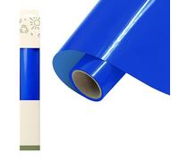 Siser Pure HT - Vinile Termotrasferibile Compostabile Ultra Marine Blue 50 x 30 cm, Termovinile Compatibile con Plotter Da Taglio