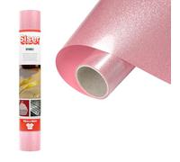 Siser® Sparkle Pink Lemonade, 30cm x 0,5mt, Vinile Termotrasferibile Termoadesivo Effetto Glitter Glossy per Personalizzazione Tessuti, Abbigliamento e Accessori, Hobby Creativi, Facile da Tagliare