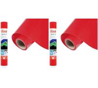 SISER® Stripflock PRO Bright Red, 30cm x 0,5mt, Vinile Termotrasferibile Termoadesivo Floccato per la Personalizzazione dei Tessuti, Abbigliamento e Accessori, Hobby Creativi, Facile da Tagliare