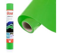 Siser® Stripflock PRO Fluo Green, 30cm x 0,5mt, Vinile Termotrasferibile Termoadesivo Floccato per la Personalizzazione dei Tessuti, Abbigliamento e Accessori, Hobby Creativi, Facile da Tagliare