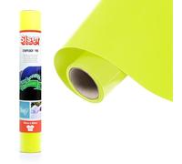 Siser® Stripflock PRO Fluo Yellow, 30cm x 0,5mt, Vinile Termotrasferibile Termoadesivo Floccato per la Personalizzazione dei Tessuti, Abbigliamento e Accessori, Hobby Creativi, Facile da Tagliare