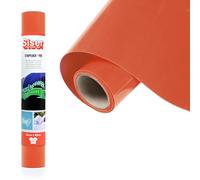 Siser® Stripflock PRO Orange, 30cm x 0,5mt, Vinile Termotrasferibile Termoadesivo Floccato per la Personalizzazione dei Tessuti, Abbigliamento e Accessori, Hobby Creativi, Facile da Tagliare