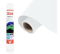 Siser® Stripflock PRO White Bianco, 30cm x 0,5mt, Vinile Termotrasferibile Termoadesivo Floccato per la Personalizzazione dei Tessuti, Abbigliamento e Accessori, Hobby Creativi, Facile da Tagliare