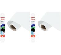 SISER® Stripflock PRO White Bianco, 30cm x 0,5mt, Vinile Termotrasferibile Termoadesivo Floccato per la Personalizzazione dei Tessuti, Abbigliamento e Accessori, Hobby Creativi, Facile da Tagliare